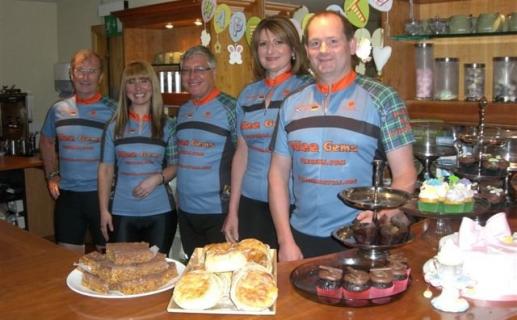 Sue with the team at Truly Scrumptious